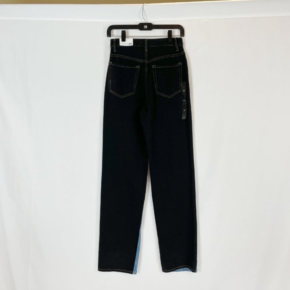 PacSun Jeans 90's Boyfriend Light and Dark Wash 26 - Picture 2 of 9